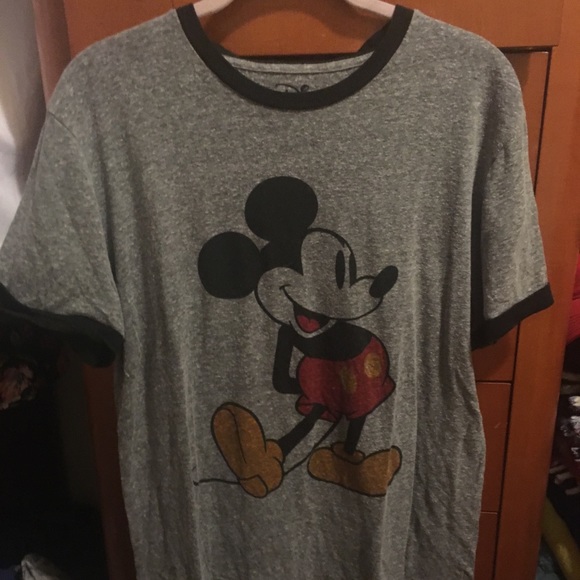 Disney Other - Men’s Disney Mickey Mouse Ringer Tee Disney Other - Men’s Disney Mickey Mouse Ringer Tee